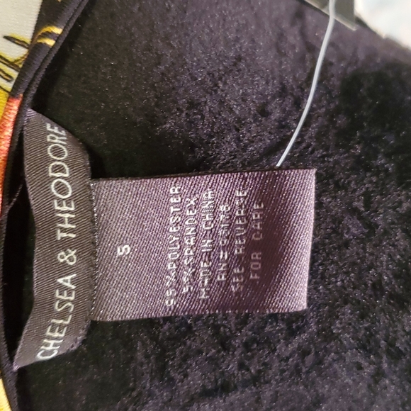 Chelsea & Theodore Maxi Dress Sz Jeweltone colors - Picture 5 of 5